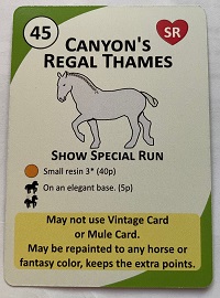 Canyon's Regal Thames Card SR