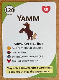 Yamm Card SR